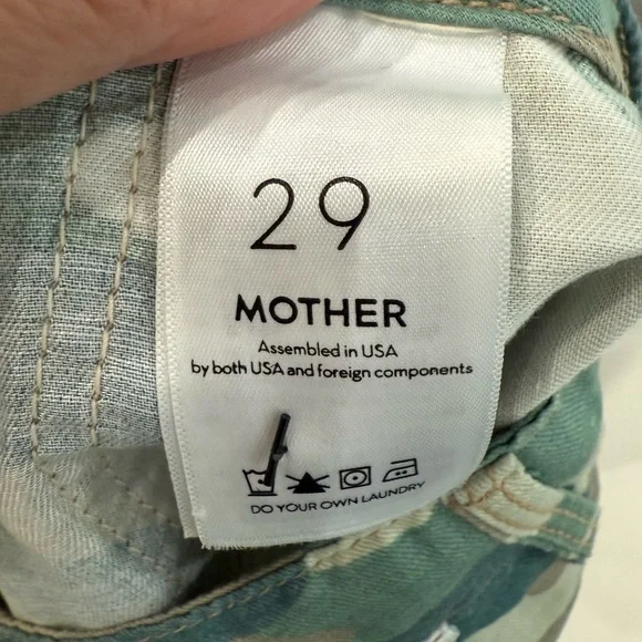 MOTHER NEW The Shaker Chop Camouflage utility cargo Shorts size 29 NWT - Picture 11 of 15